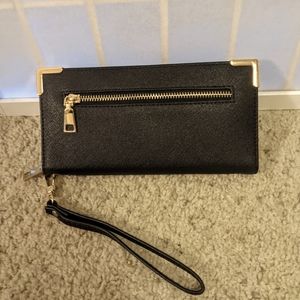 Black Wristlet Clutch